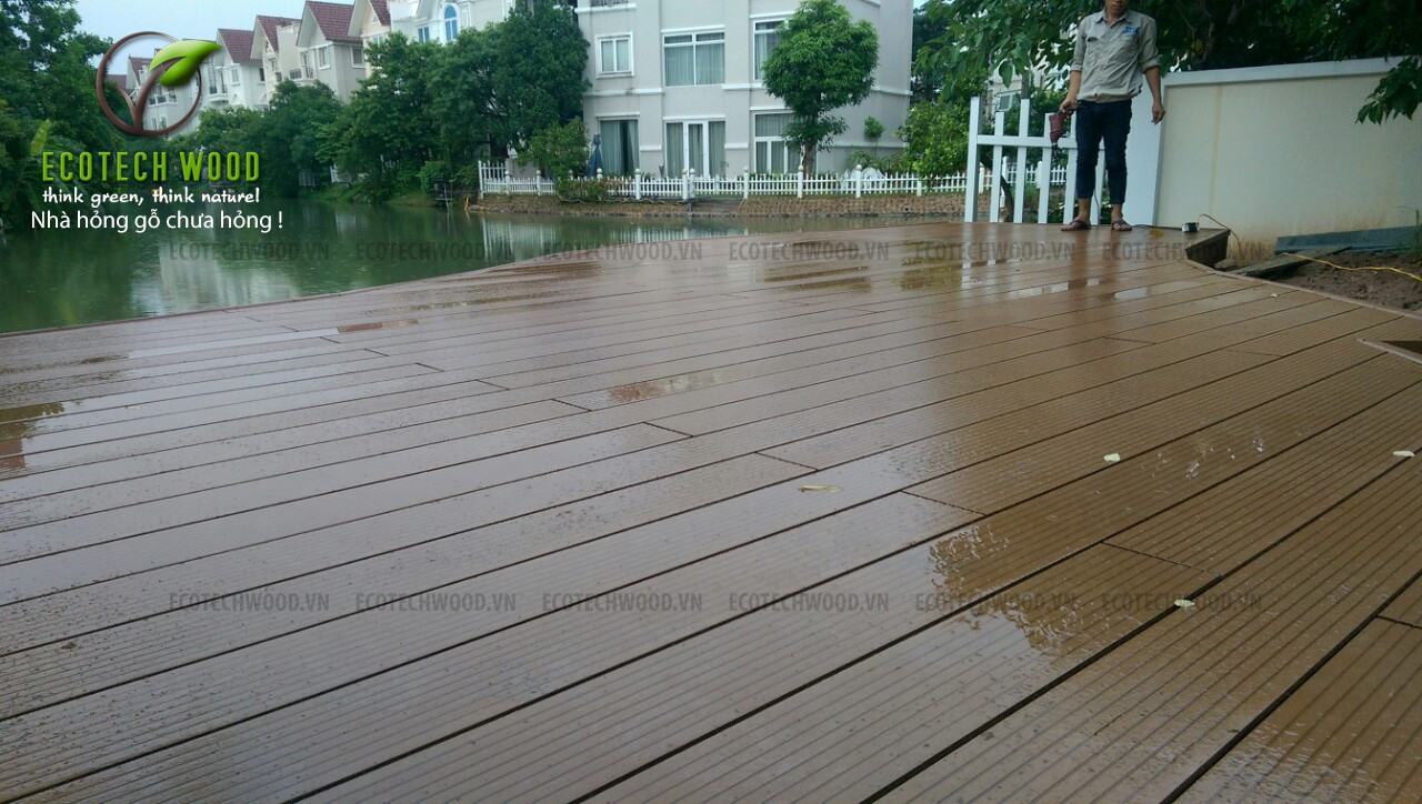 Nhà máy gỗ nhựa composite Ecovina