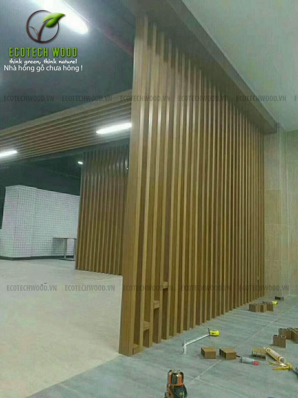 Nhà máy gỗ nhựa composite Ecovina