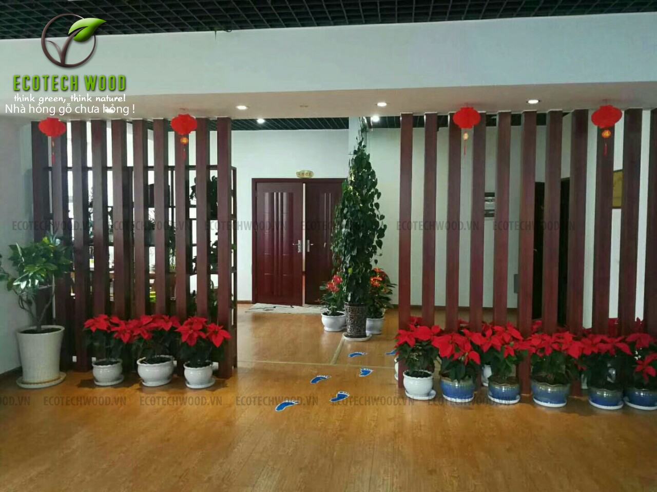 Nhà máy gỗ nhựa composite Ecovina