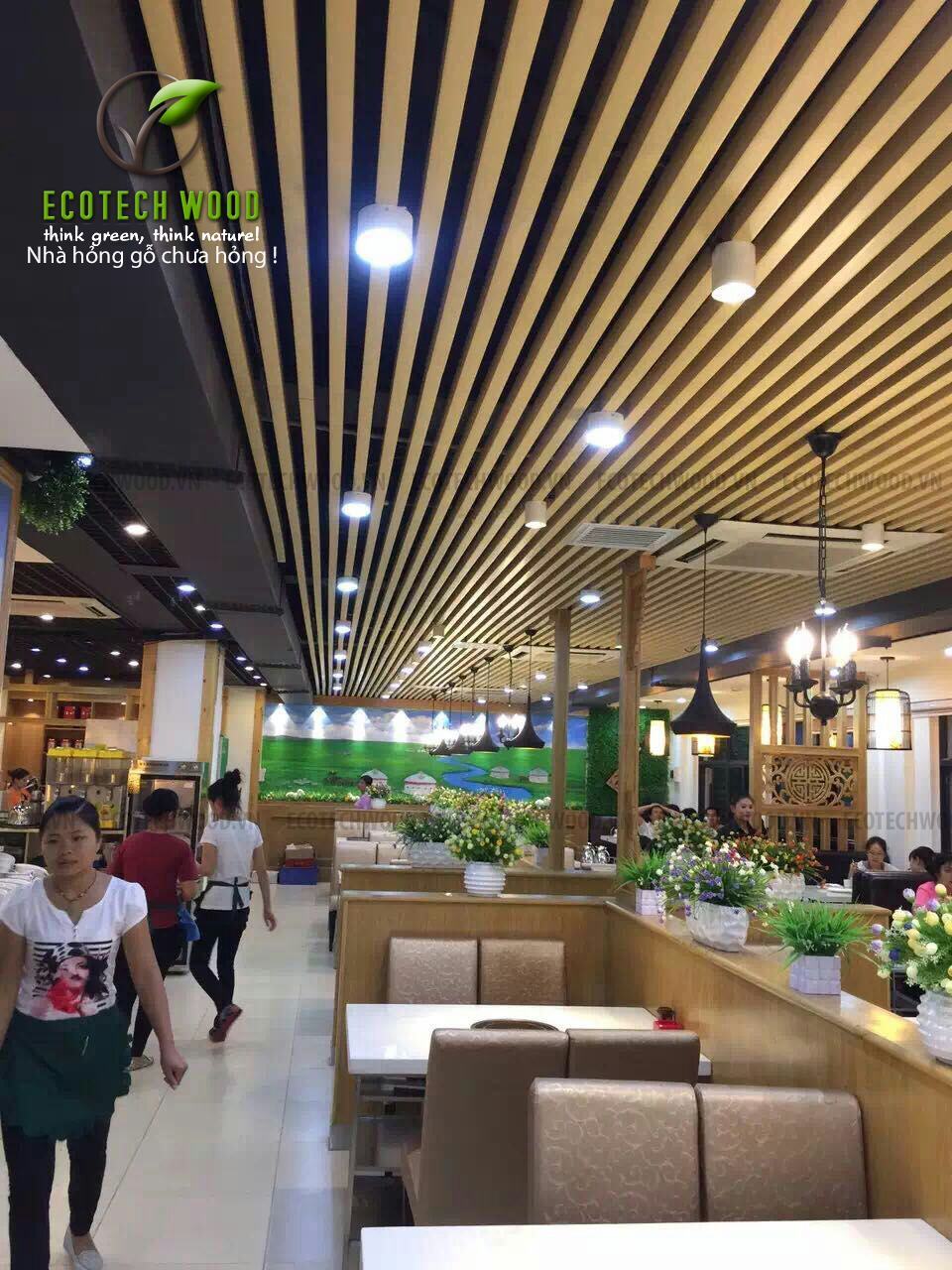 Nhà máy gỗ nhựa composite Ecovina