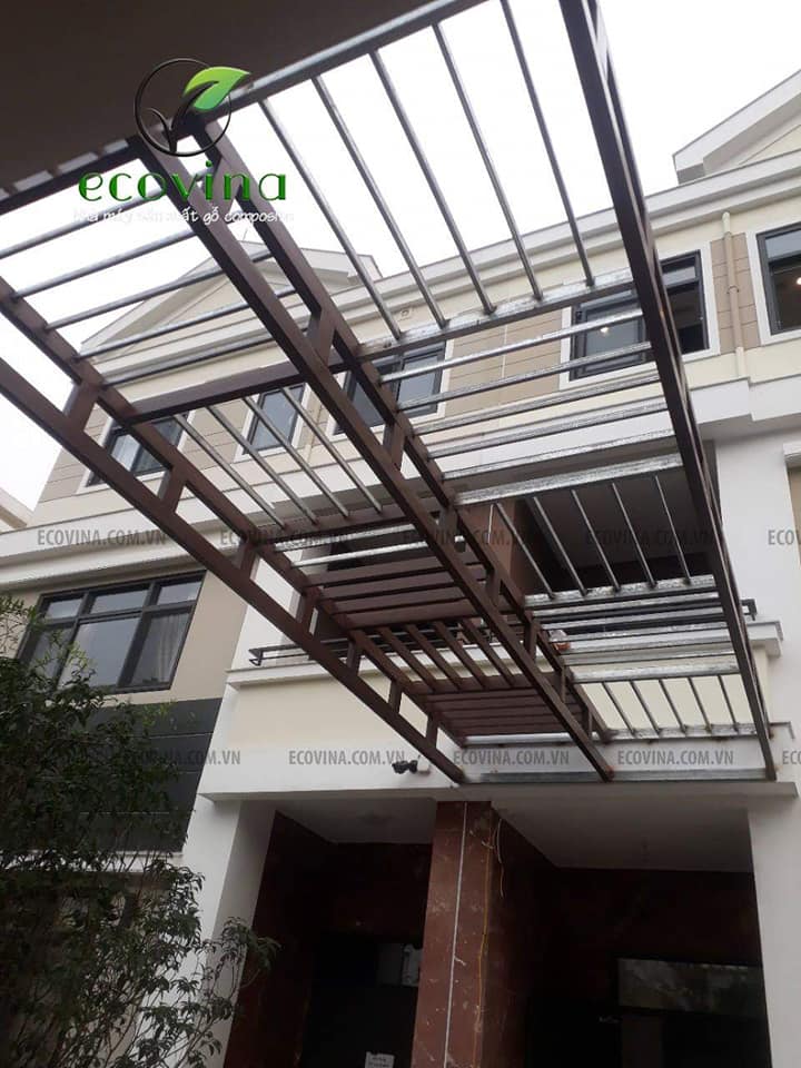 Nhà máy gỗ nhựa composite Ecovina