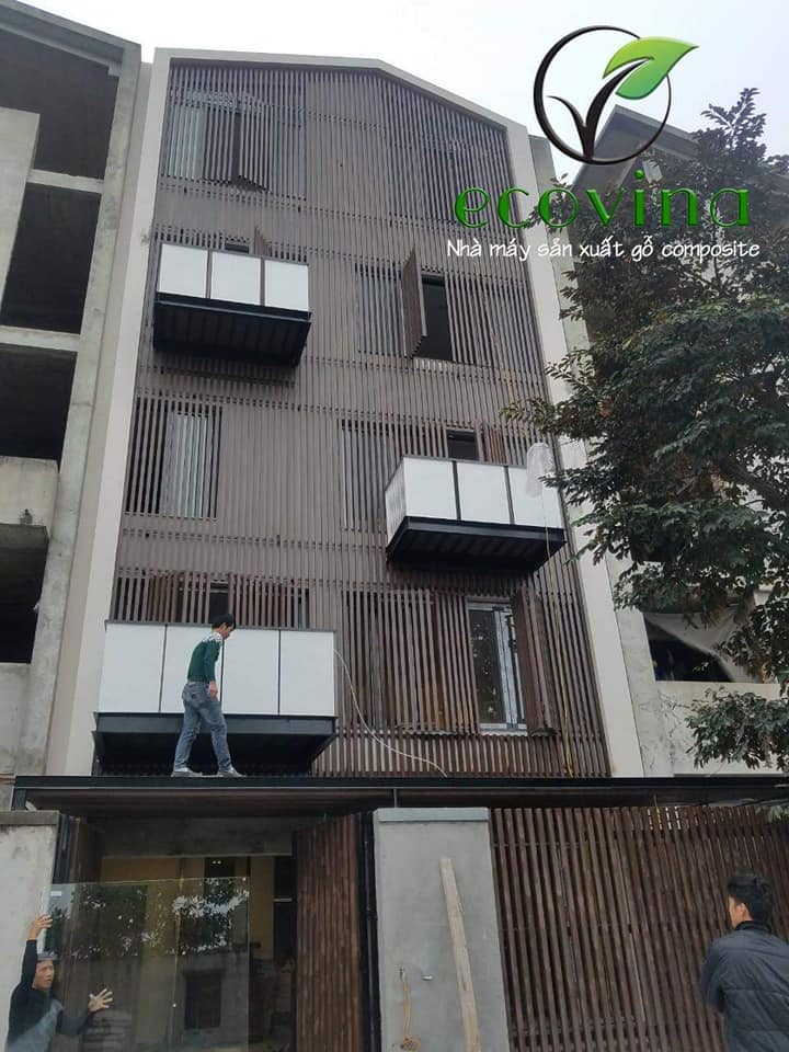 Nhà máy gỗ nhựa composite Ecovina