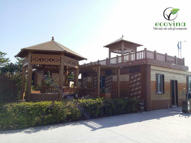 Nhà máy gỗ nhựa composite Ecovina