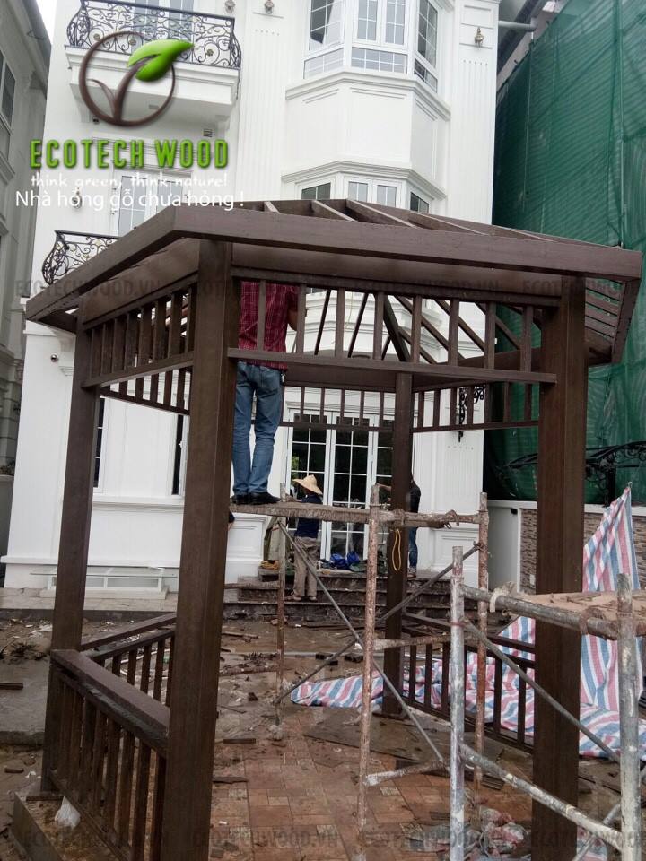 Nhà máy gỗ nhựa composite Ecovina