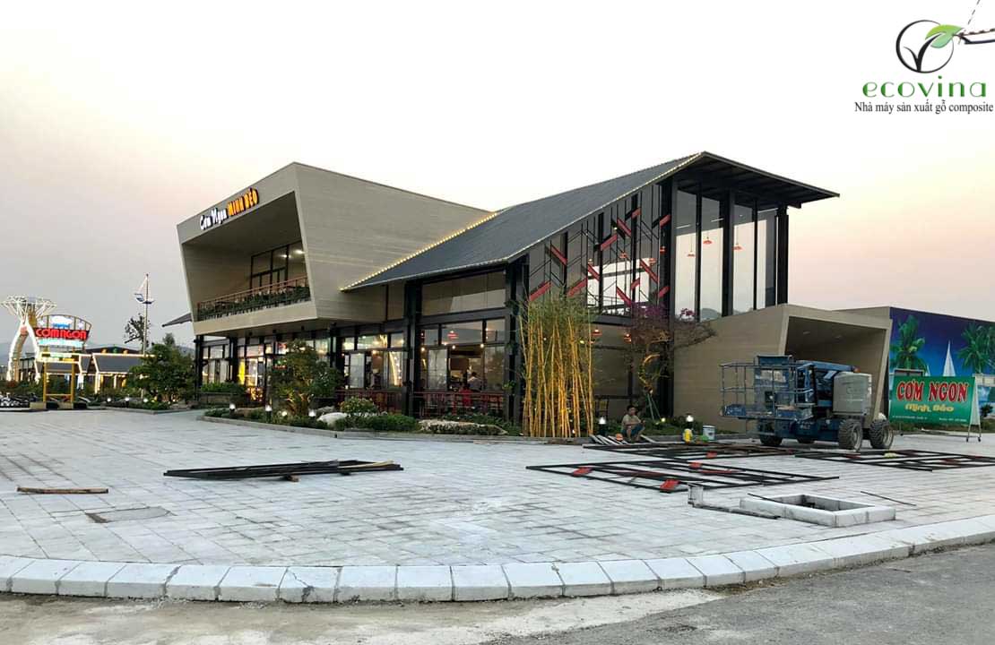 Nhà máy gỗ nhựa composite Ecovina
