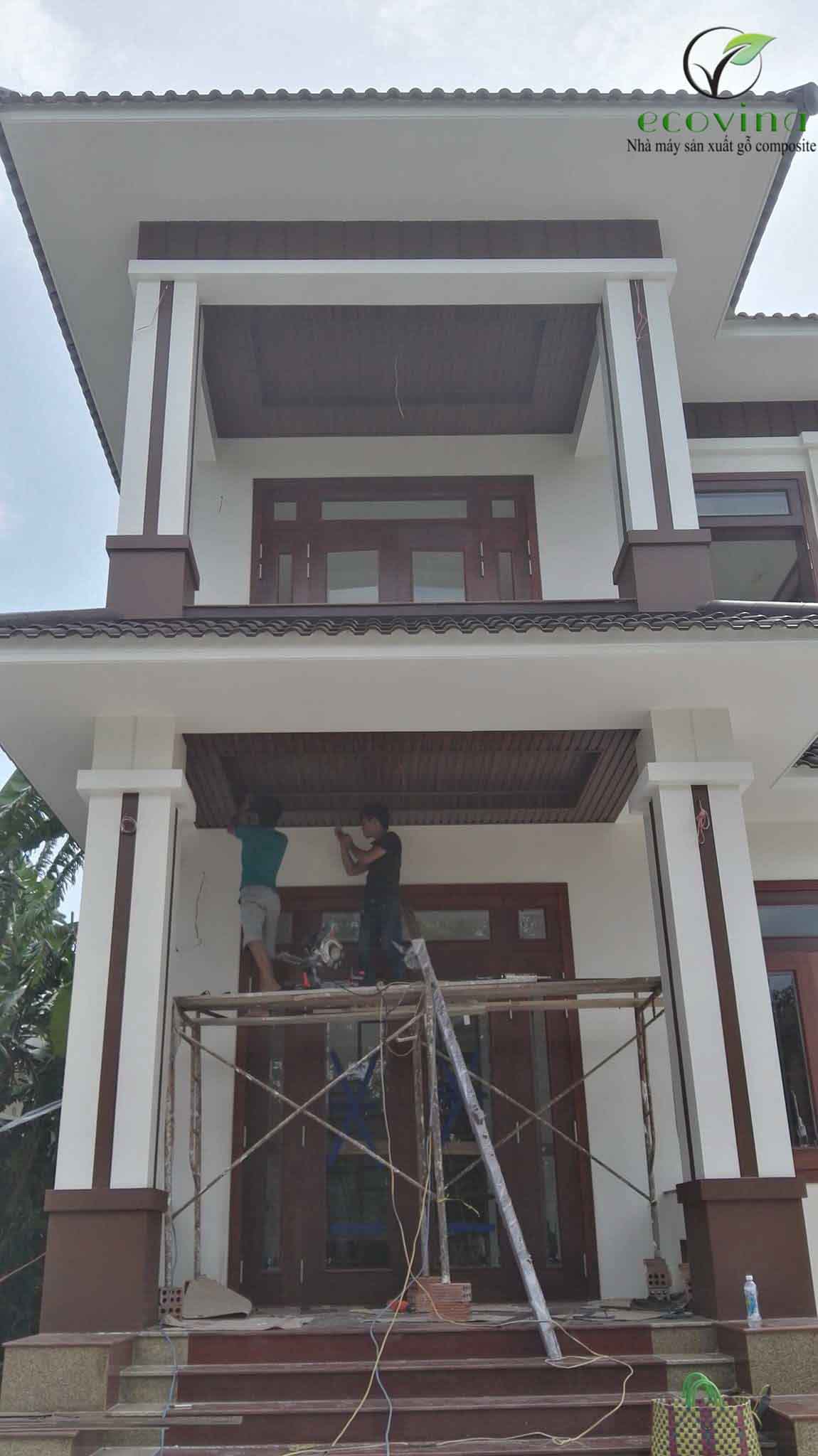 Nhà máy gỗ nhựa composite Ecovina