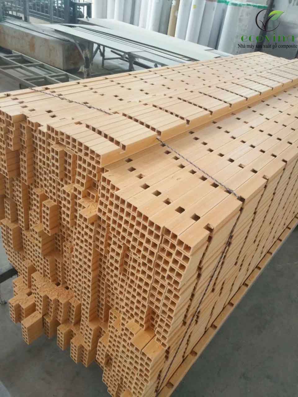 Nhà máy gỗ nhựa composite Ecovina