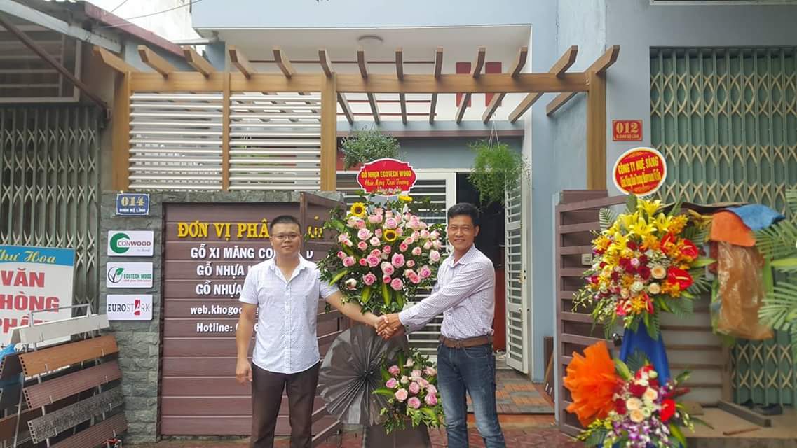 Nhà máy gỗ nhựa composite Ecovina