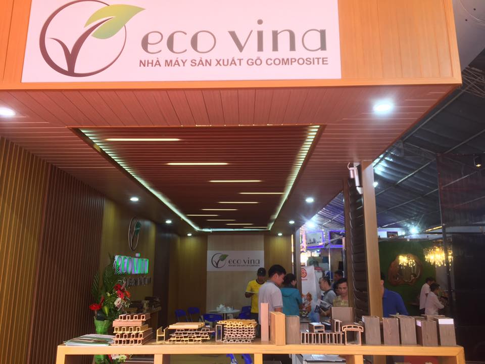 Nhà máy gỗ nhựa composite Ecovina