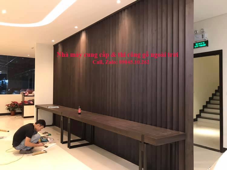 Nhà máy gỗ nhựa composite Ecovina