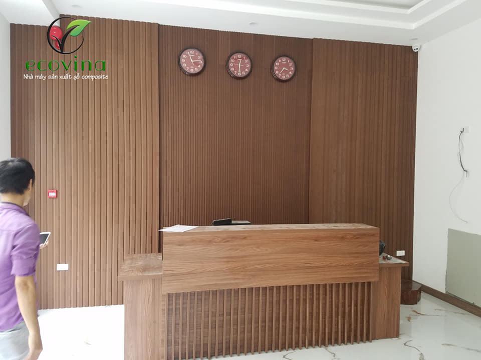 Hướng dẫn thi công lắp đặt tấm gỗ nhựa ốp tường composite trang trí