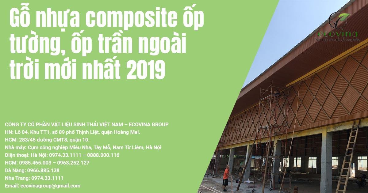 Nhà máy gỗ nhựa composite Ecovina
