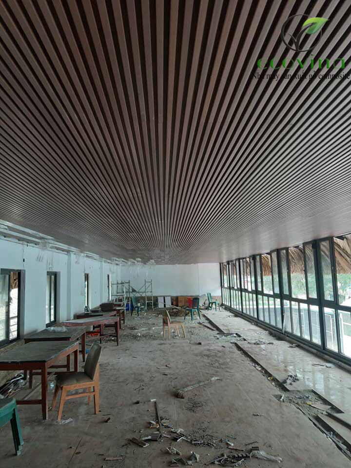 Nhà máy gỗ nhựa composite Ecovina