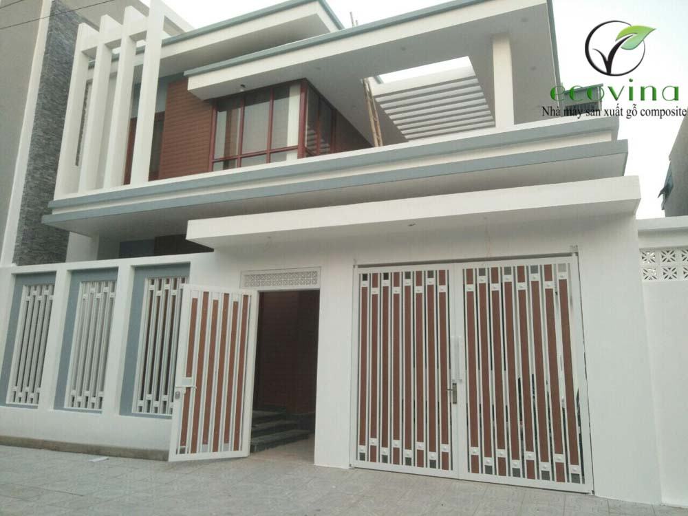 Nhà máy gỗ nhựa composite Ecovina