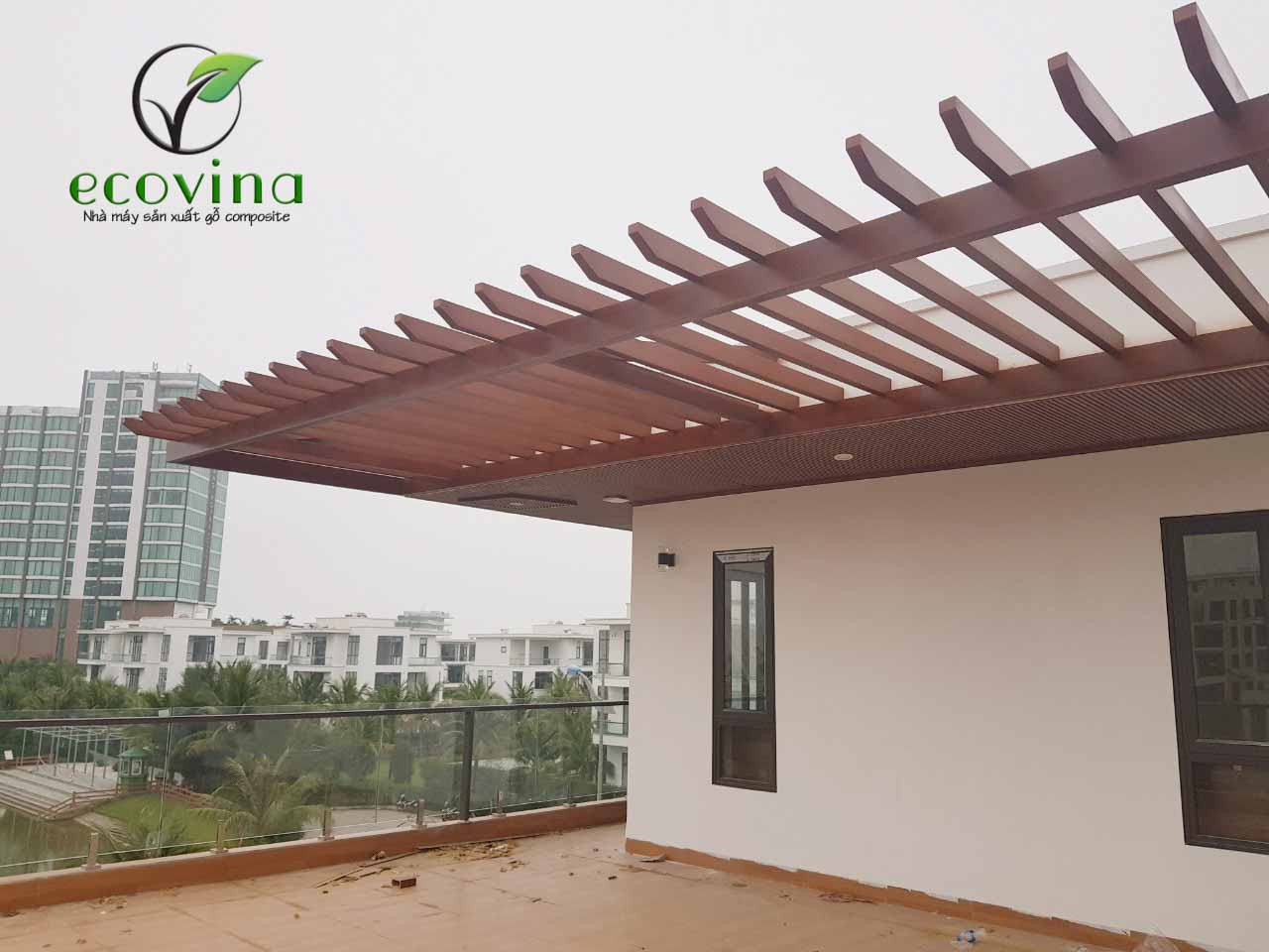Nhà máy gỗ nhựa composite Ecovina