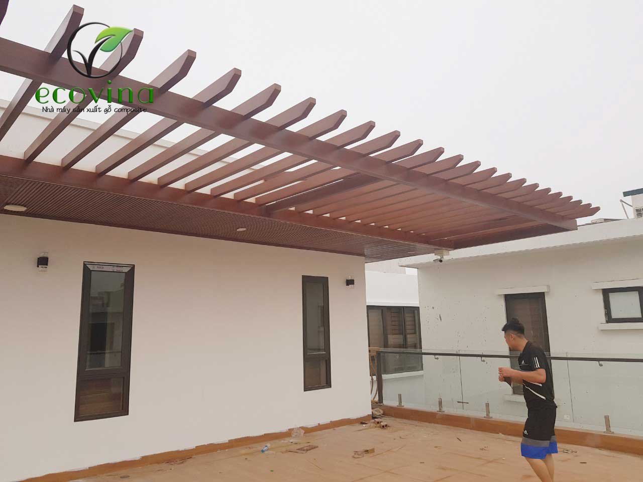 Nhà máy gỗ nhựa composite Ecovina