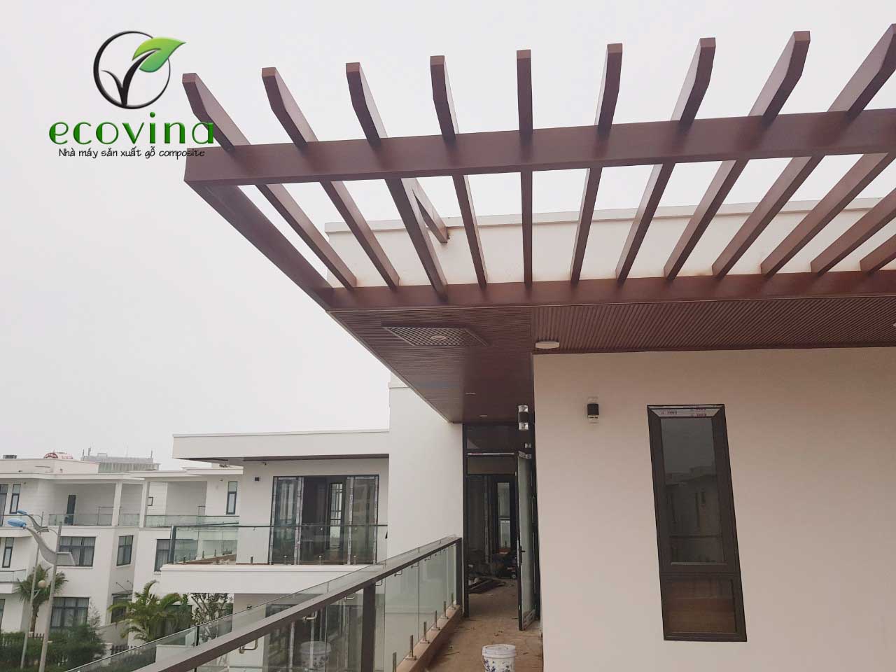 Nhà máy gỗ nhựa composite Ecovina
