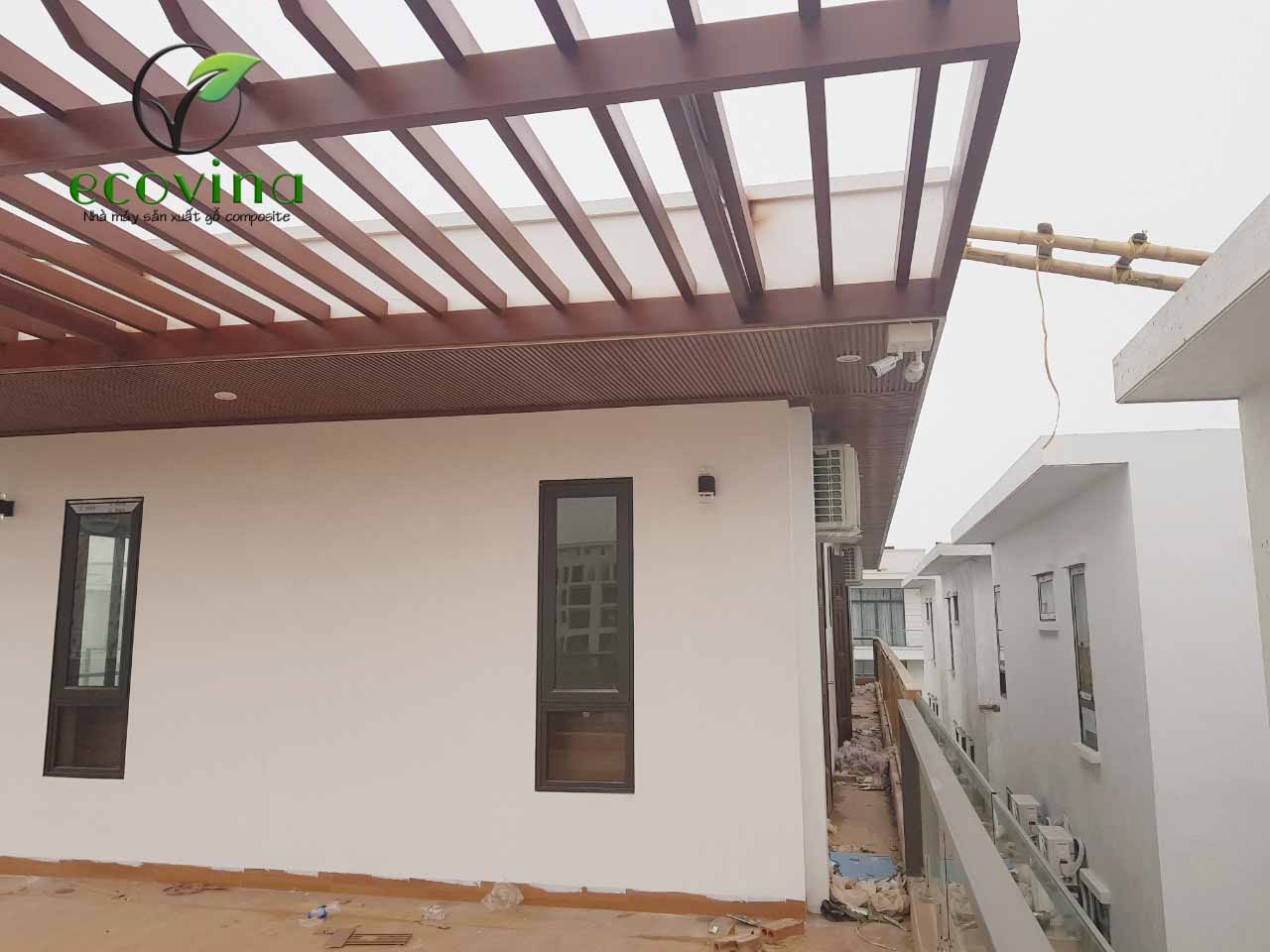 Nhà máy gỗ nhựa composite Ecovina