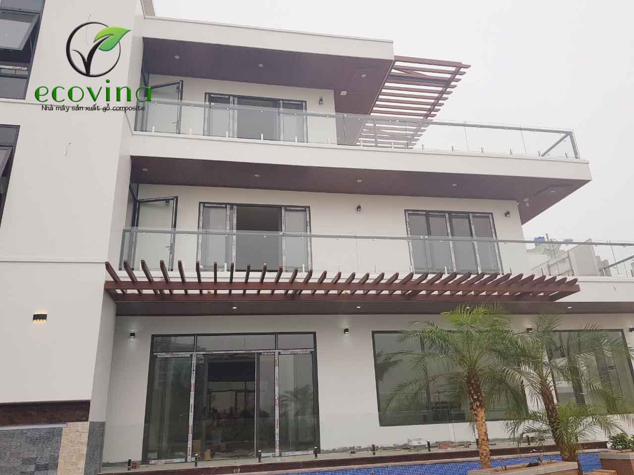 Nhà máy gỗ nhựa composite Ecovina