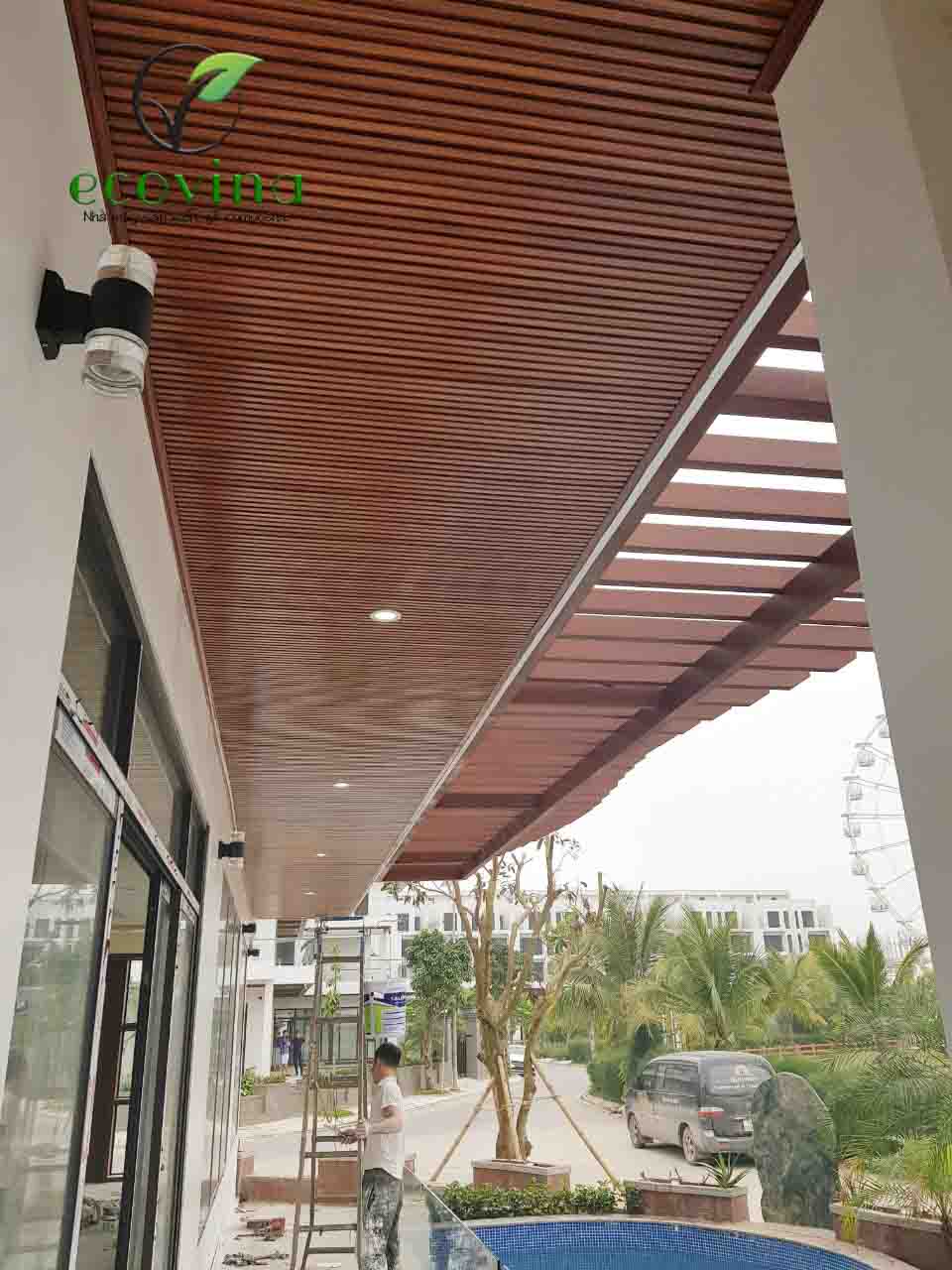 Nhà máy gỗ nhựa composite Ecovina