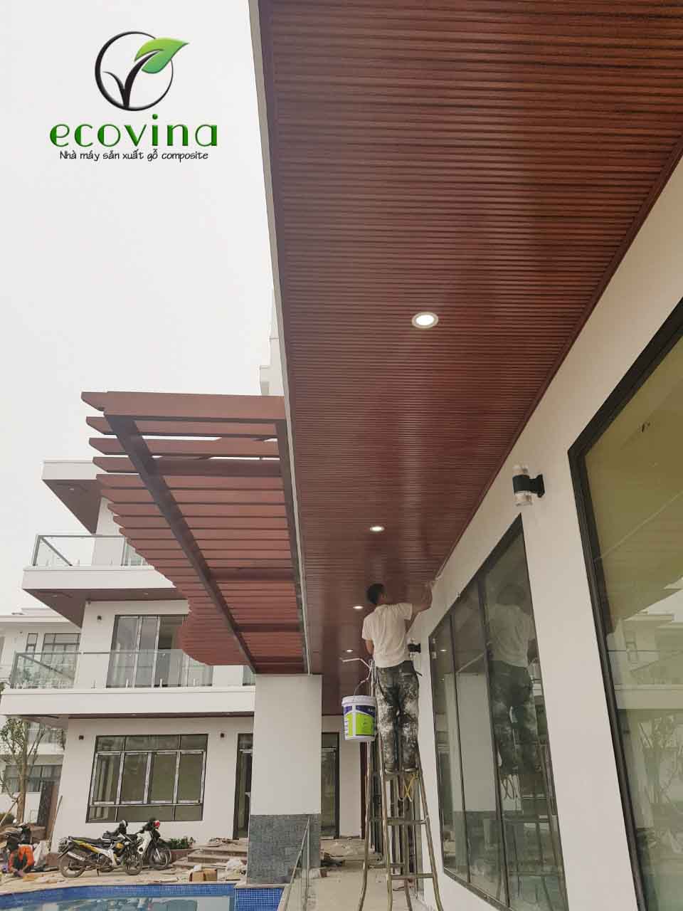 Nhà máy gỗ nhựa composite Ecovina