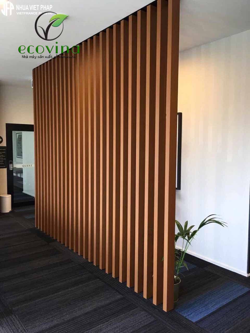Nhà máy gỗ nhựa composite Ecovina