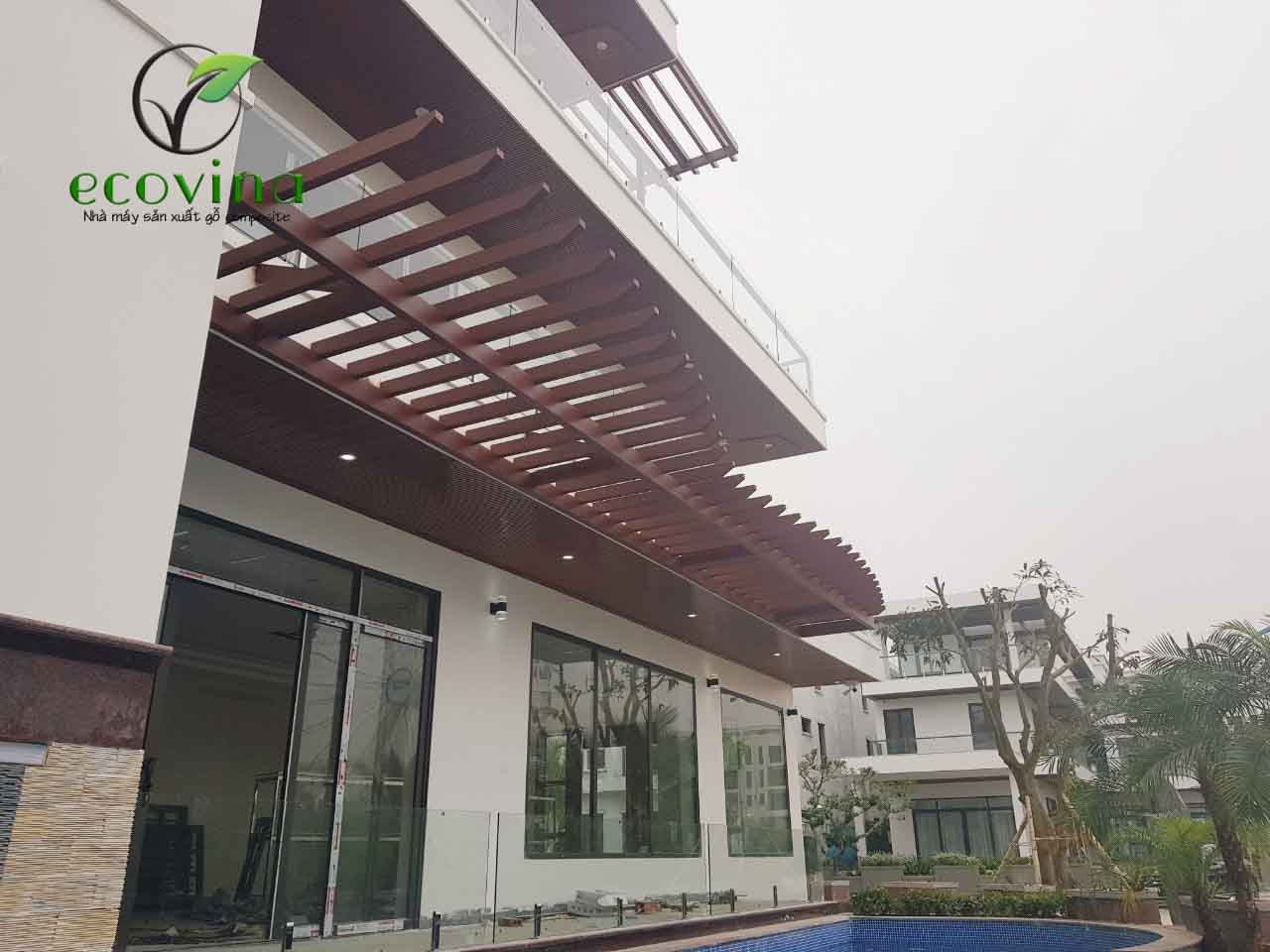 Nhà máy gỗ nhựa composite Ecovina