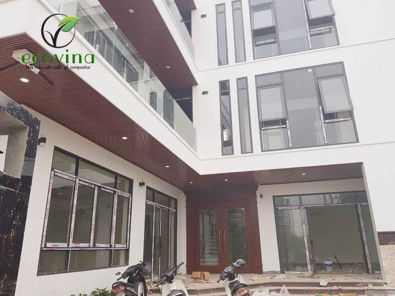 Nhà máy gỗ nhựa composite Ecovina