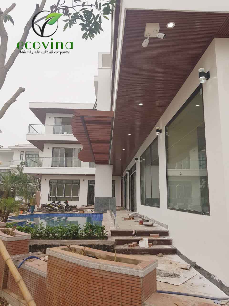 Nhà máy gỗ nhựa composite Ecovina