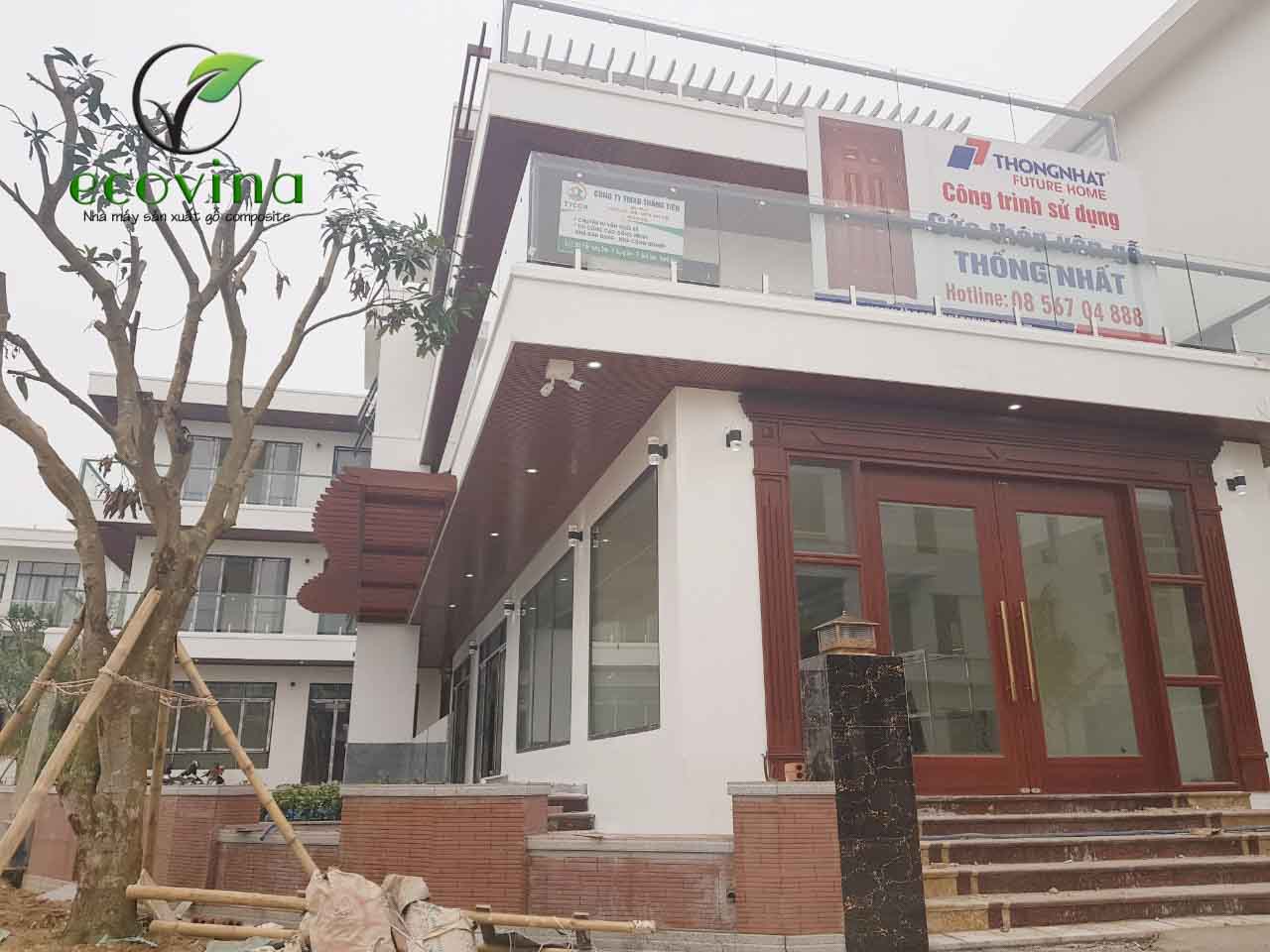 Nhà máy gỗ nhựa composite Ecovina