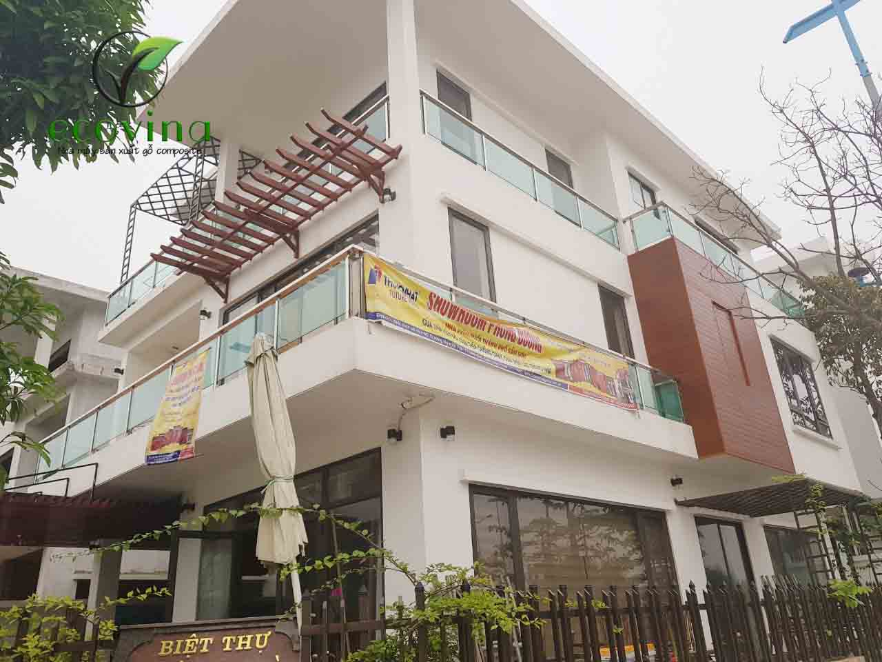 Nhà máy gỗ nhựa composite Ecovina