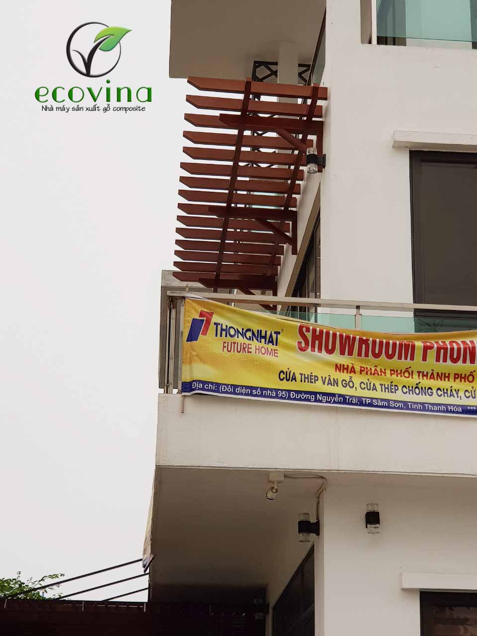 Nhà máy gỗ nhựa composite Ecovina