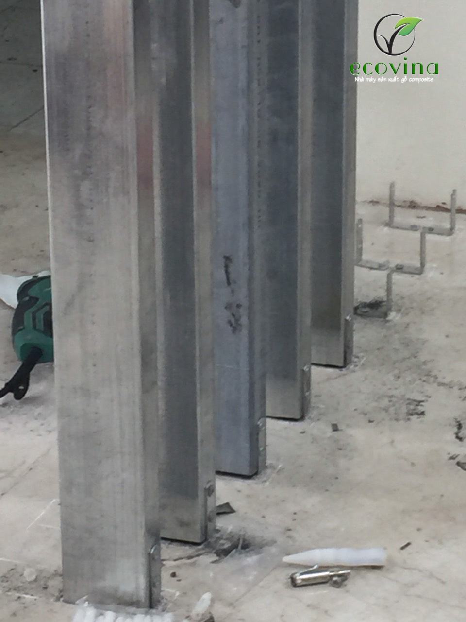 Nhà máy gỗ nhựa composite Ecovina