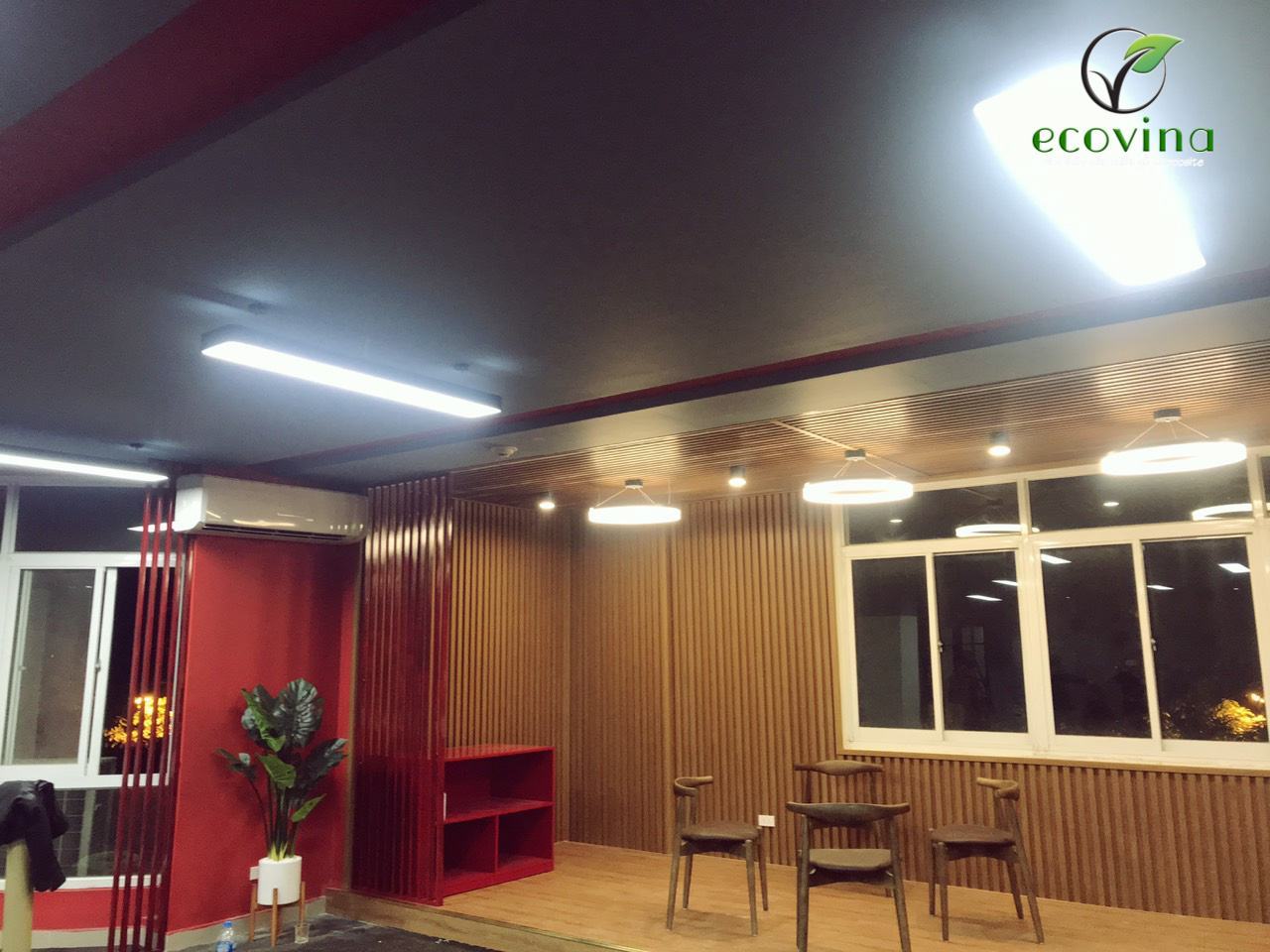 Nhà máy gỗ nhựa composite Ecovina