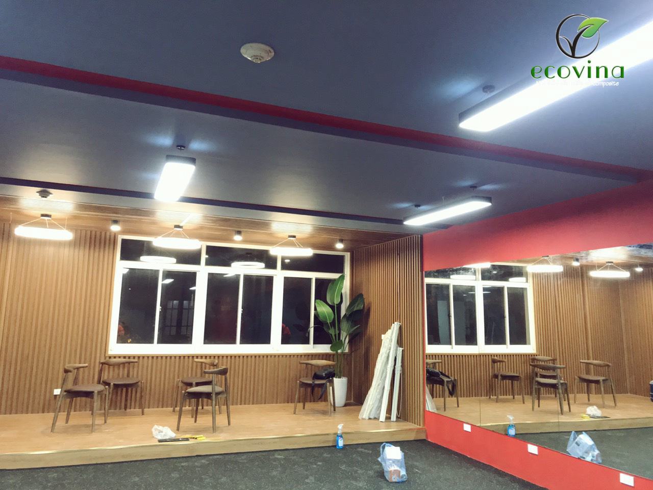 Nhà máy gỗ nhựa composite Ecovina