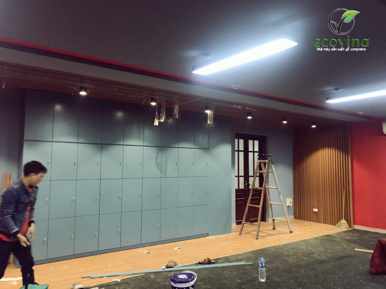 Nhà máy gỗ nhựa composite Ecovina