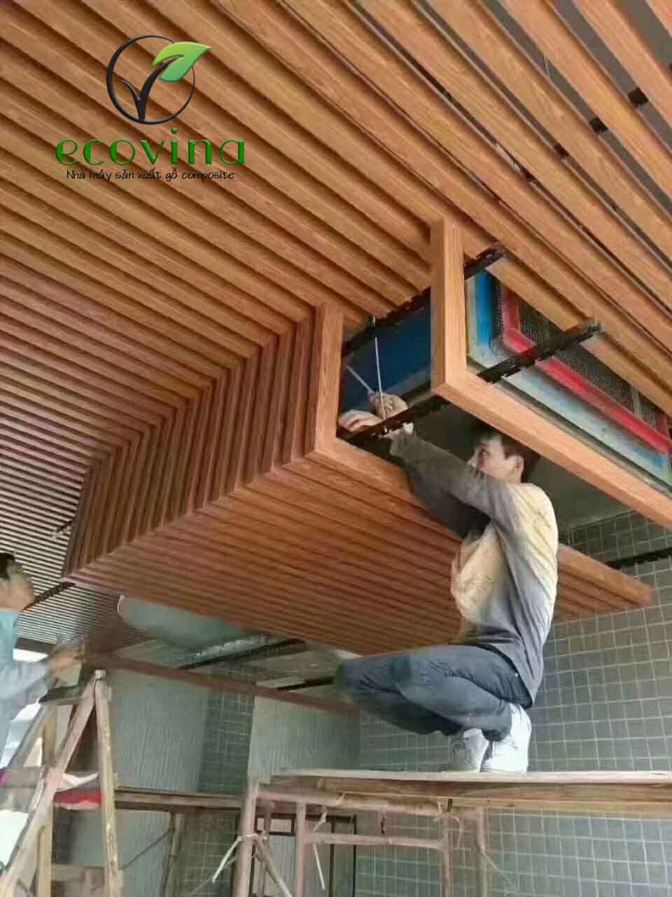 Nhà máy gỗ nhựa composite Ecovina
