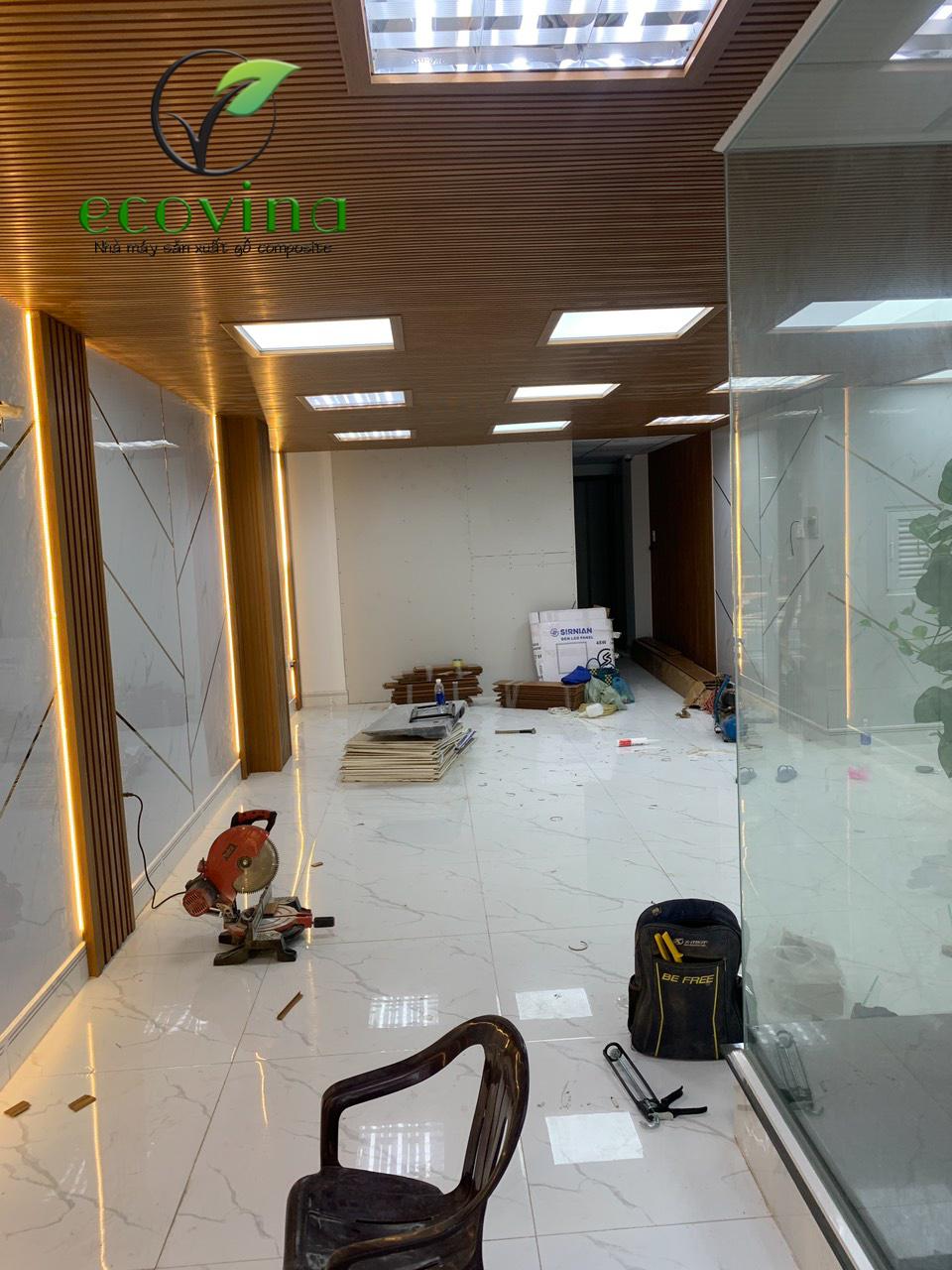 Nhà máy gỗ nhựa composite Ecovina
