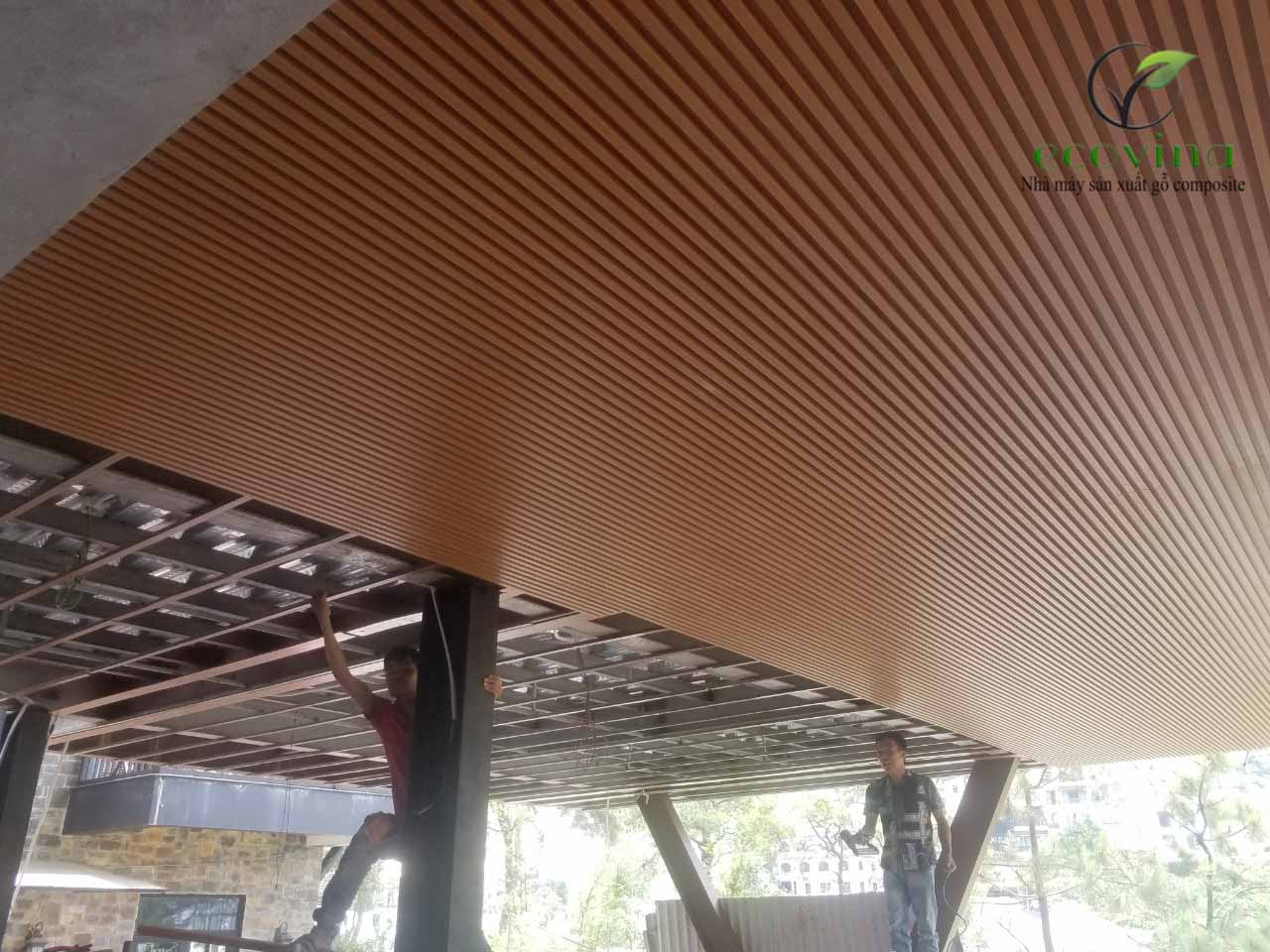 Nhà máy gỗ nhựa composite Ecovina