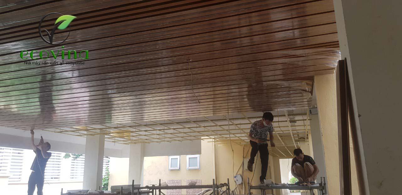 Nhà máy gỗ nhựa composite Ecovina