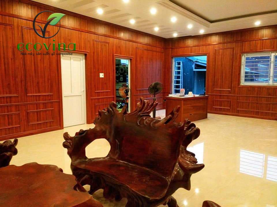 Nhà máy gỗ nhựa composite Ecovina