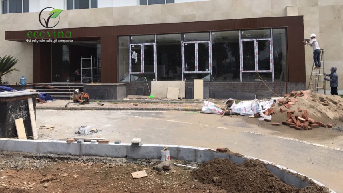Nhà máy gỗ nhựa composite Ecovina
