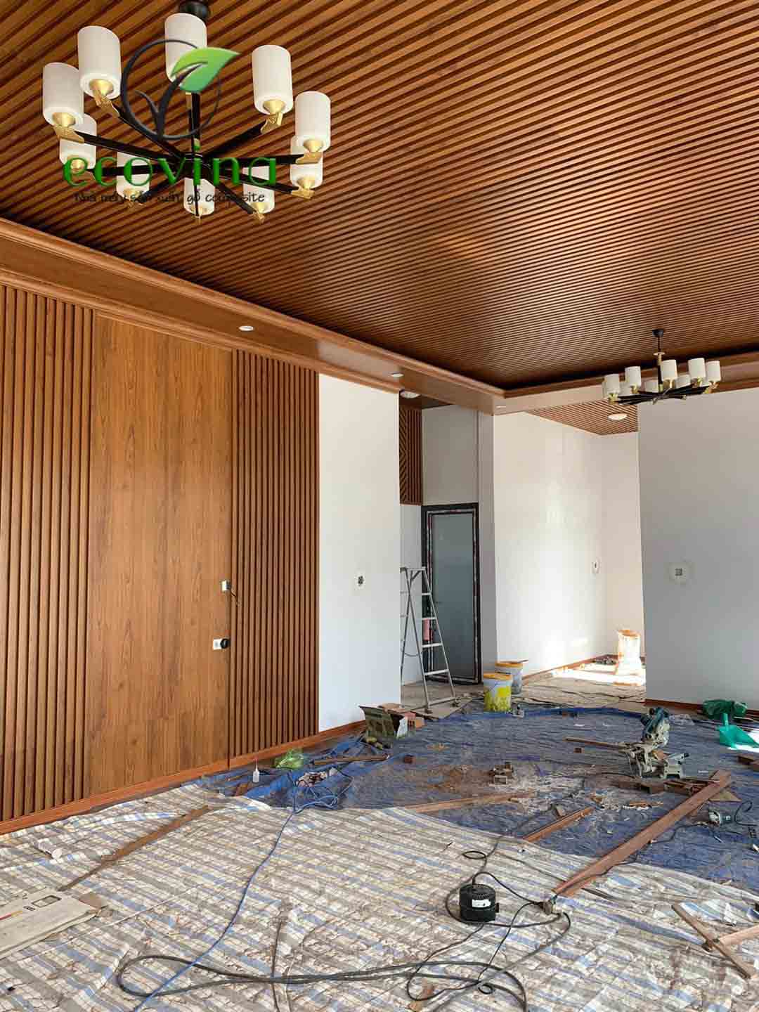 Nhà máy gỗ nhựa composite Ecovina