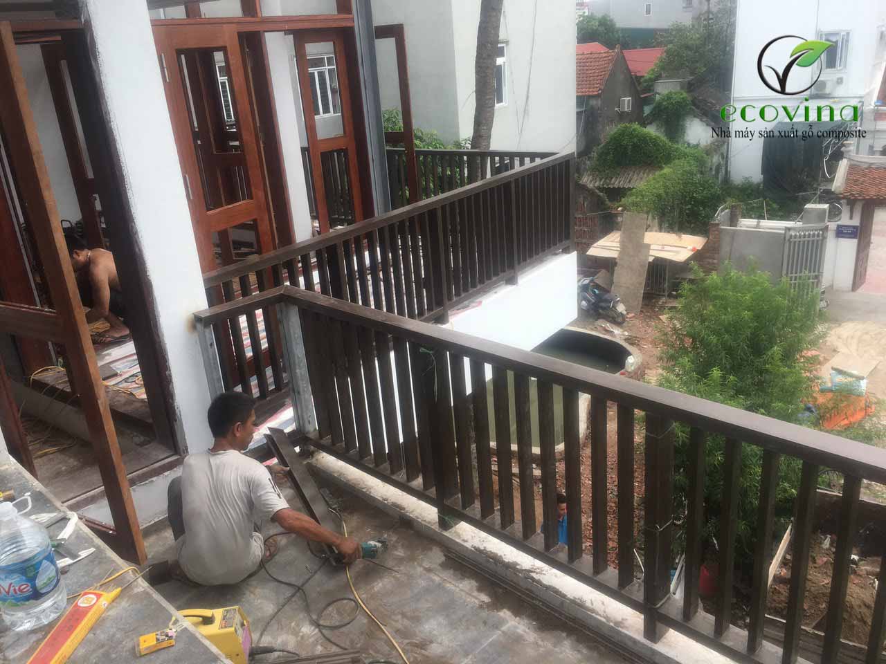 Nhà máy gỗ nhựa composite Ecovina