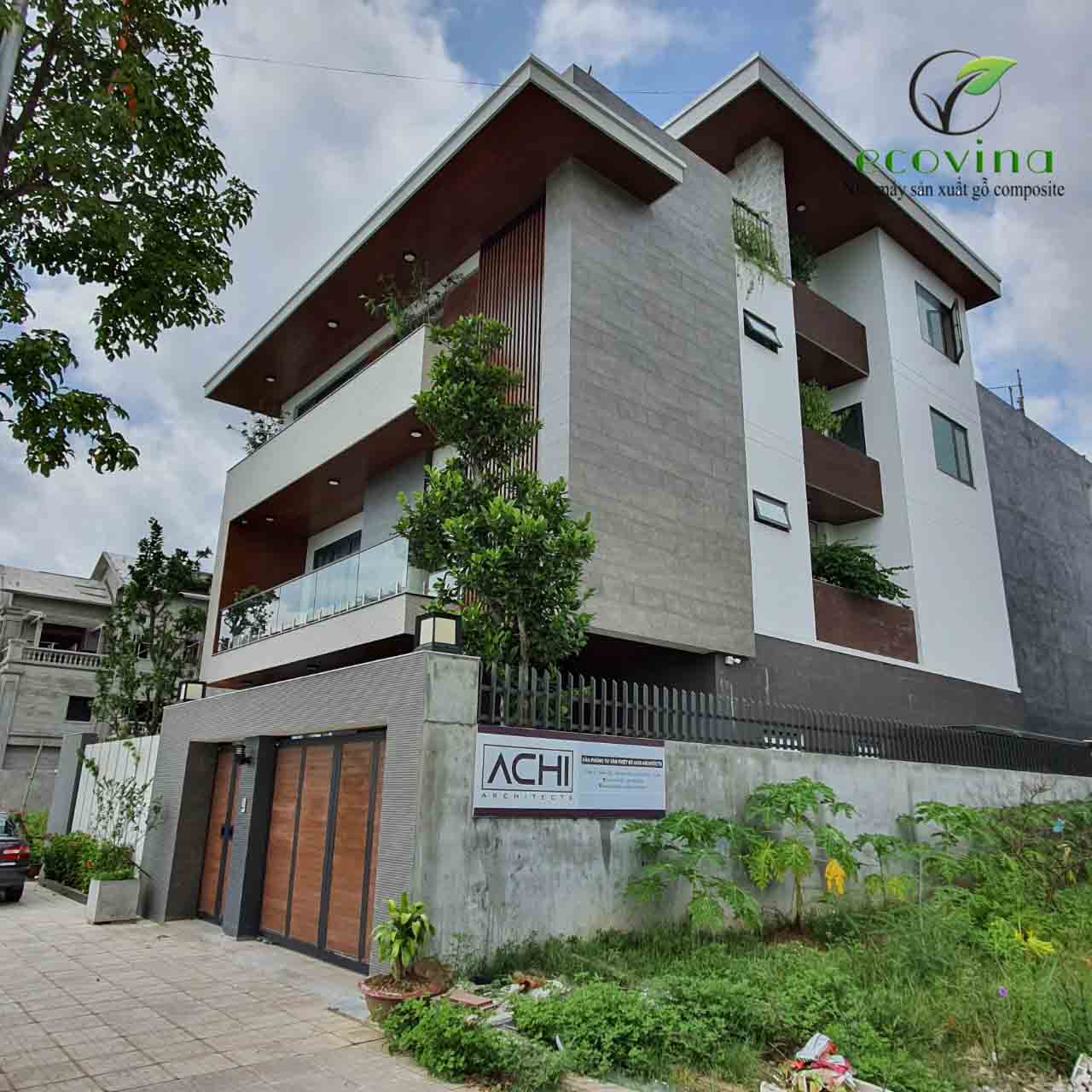 Nhà máy gỗ nhựa composite Ecovina