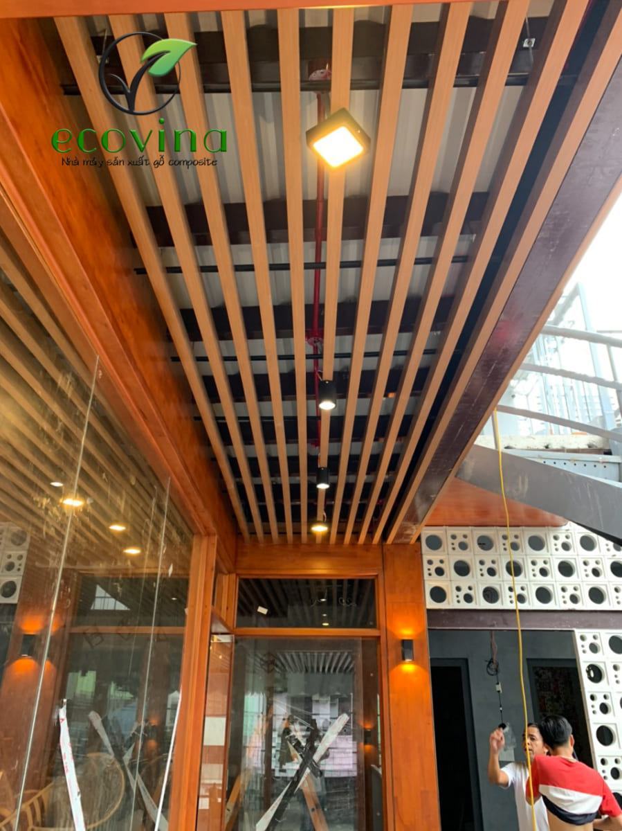 Nhà máy gỗ nhựa composite Ecovina
