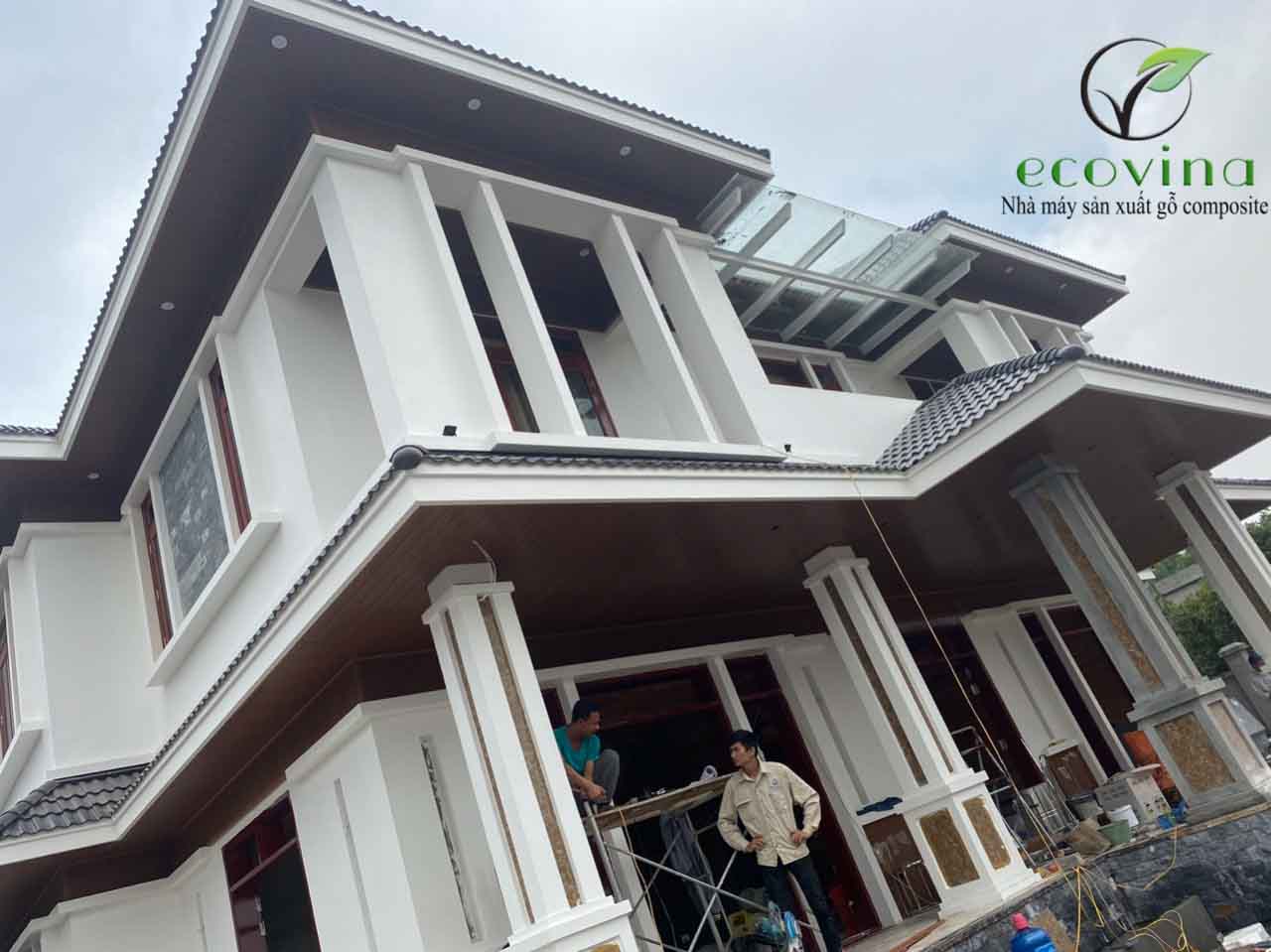 Nhà máy gỗ nhựa composite Ecovina