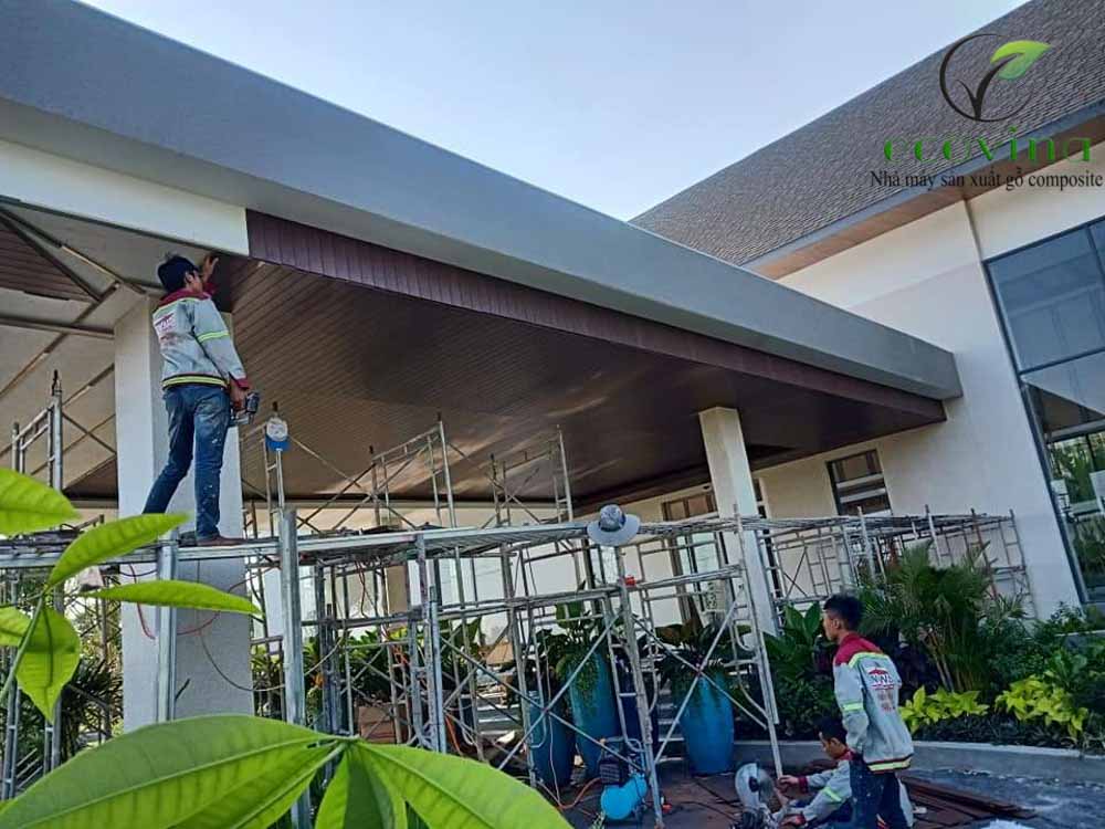 Nhà máy gỗ nhựa composite Ecovina