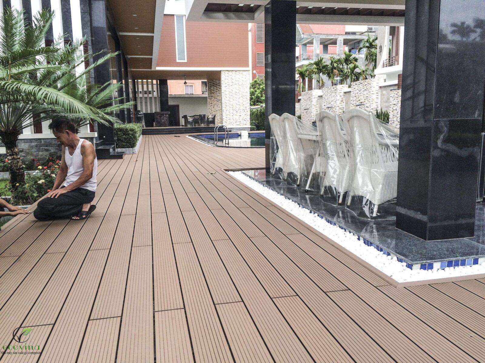 Nhà máy gỗ nhựa composite Ecovina