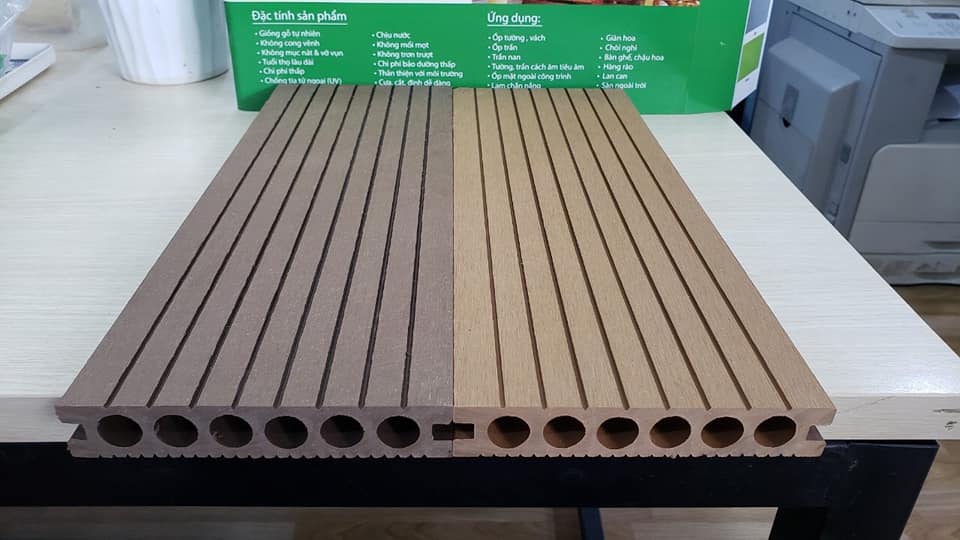Mẫu sàn gỗ nhựa composite ECOVINA